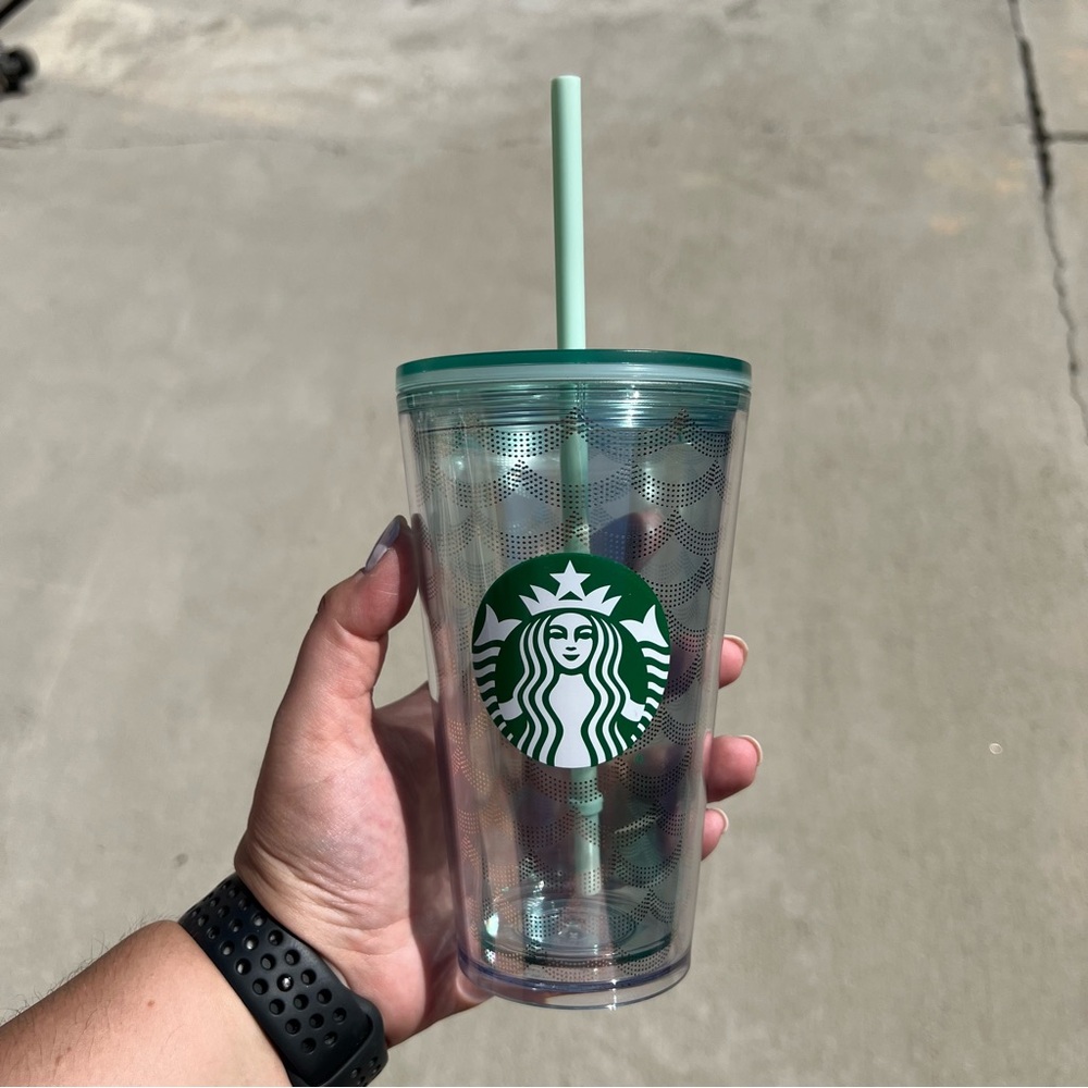Starbucks mermaid grande 16 oz tumbler cold cup - NWT